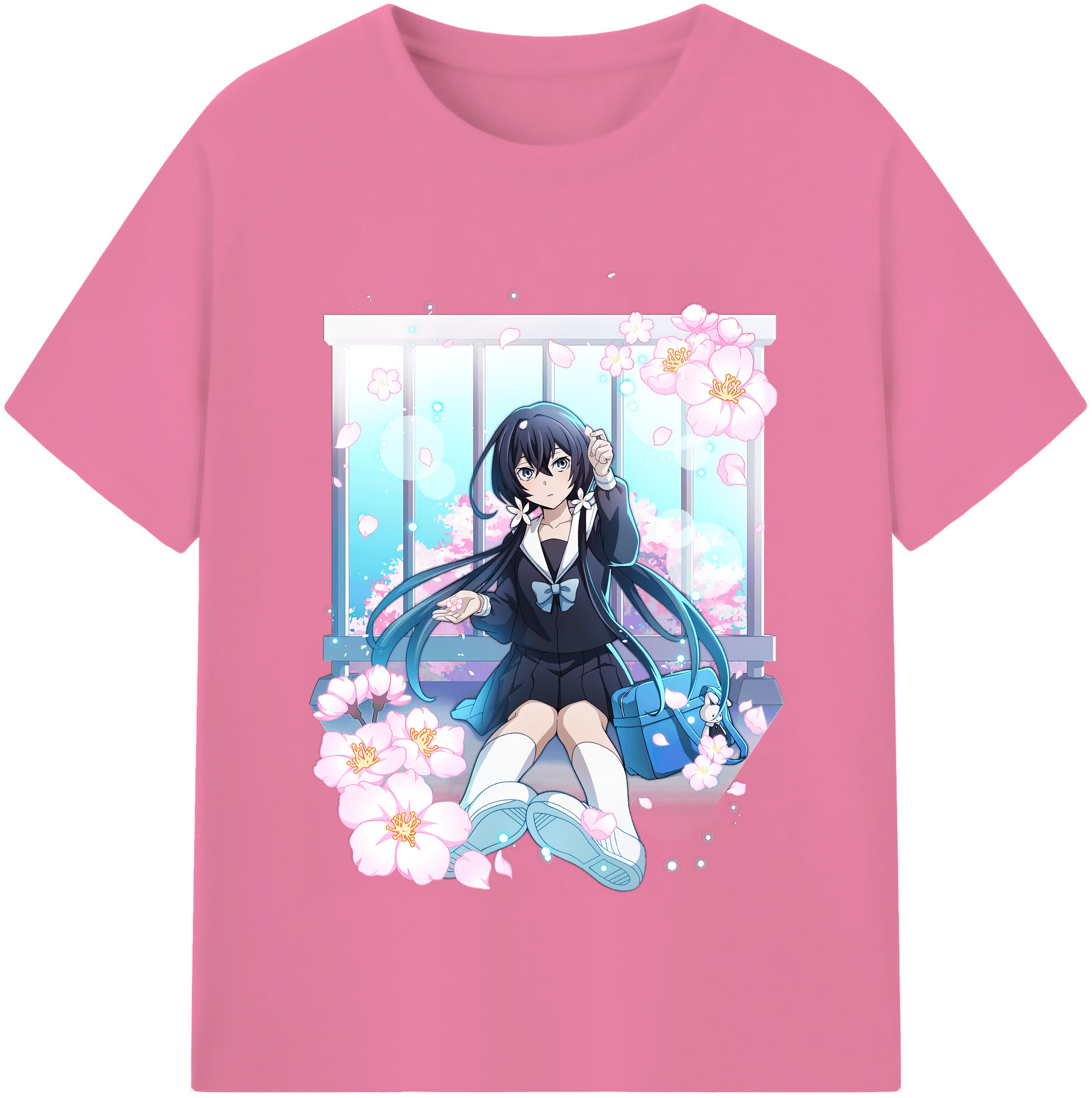 （画像用） 文豪ストレイドッグス Bungo Stray Dogs 綿100％半袖Tシャツ（フロントプリント）